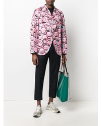 Blazer imprimé multicolore Comme Des Garcons SHIRT