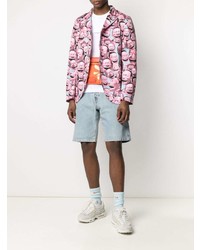 Blazer imprimé multicolore Comme Des Garcons SHIRT