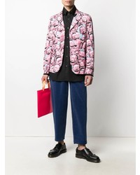 Blazer imprimé multicolore Comme Des Garcons SHIRT