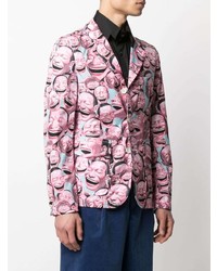 Blazer imprimé multicolore Comme Des Garcons SHIRT