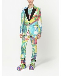 Blazer imprimé multicolore Dolce & Gabbana