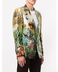 Blazer imprimé multicolore Dolce & Gabbana