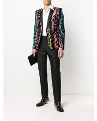 Blazer imprimé noir Just Cavalli