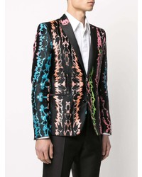 Blazer imprimé noir Just Cavalli