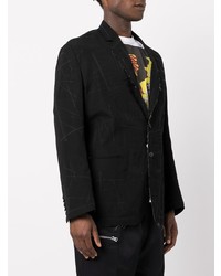 Blazer imprimé noir Junya Watanabe