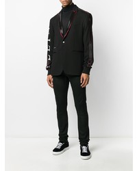 Blazer imprimé noir Philipp Plein