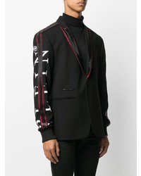 Blazer imprimé noir Philipp Plein