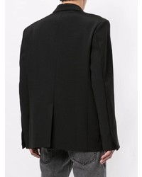 Blazer imprimé noir Off-White