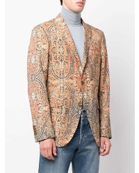 Blazer imprimé orange Etro