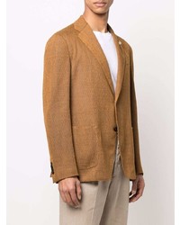 Blazer imprimé tabac Lardini