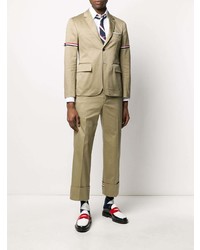 Blazer marron clair Thom Browne