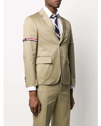 Blazer marron clair Thom Browne