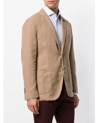 Blazer marron clair Lardini