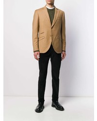 Blazer marron clair Maurizio Miri