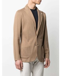 Blazer marron clair Lardini