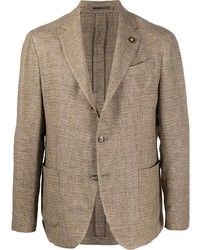 Blazer marron clair Lardini