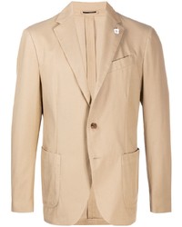 Blazer marron clair Lardini