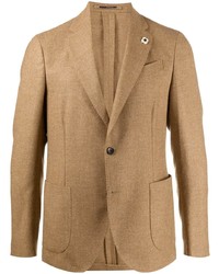 Blazer marron clair Lardini