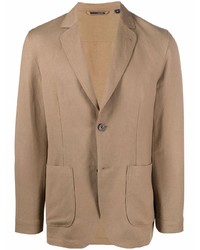 Blazer marron clair Lardini