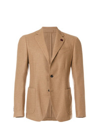 Blazer marron clair Lardini