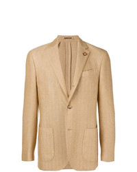 Blazer marron clair Lardini