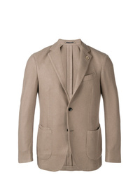 Blazer marron clair Lardini