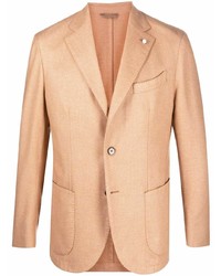 Blazer marron clair Luigi Bianchi Mantova