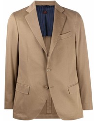 Blazer marron clair Mp Massimo Piombo