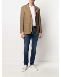 Blazer marron clair Lardini