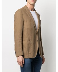 Blazer marron clair Lardini