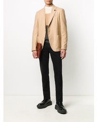 Blazer marron clair Lardini