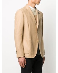 Blazer marron clair Lardini