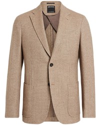 Blazer marron clair Zegna