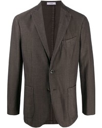 Blazer marron foncé Boglioli