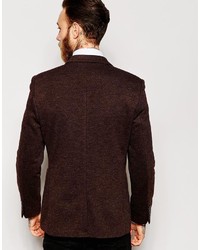 Blazer marron foncé Asos