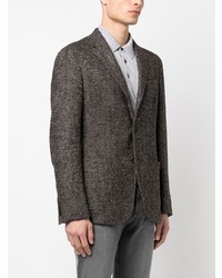 Blazer marron foncé Zegna