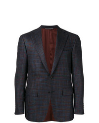 Blazer marron foncé Canali