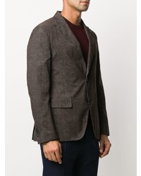 Blazer marron foncé Lardini