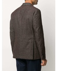 Blazer marron foncé Lardini