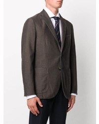 Blazer marron foncé Boglioli