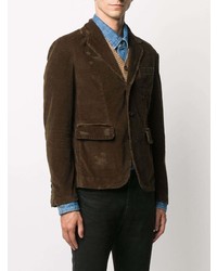 Blazer marron foncé DSQUARED2