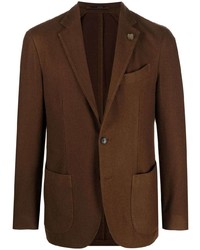 Blazer marron foncé Lardini