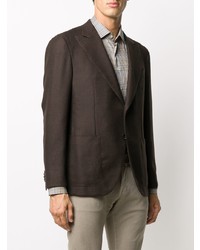 Blazer marron foncé Caruso