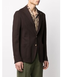 Blazer marron foncé Tagliatore