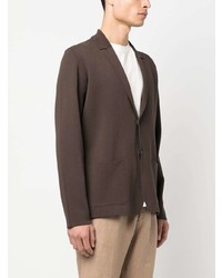 Blazer marron foncé Roberto Collina