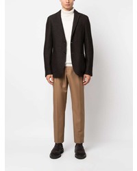 Blazer marron foncé Zegna