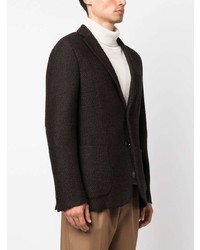 Blazer marron foncé Zegna