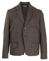 Blazer marron foncé Undercover