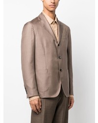 Blazer marron Lardini