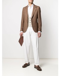 Blazer marron Lardini